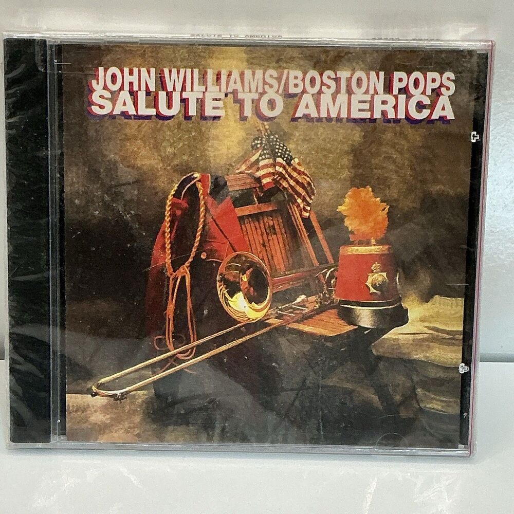 John Williams Boston Pops Salute to America CD New Sealed 1995 PolyGram